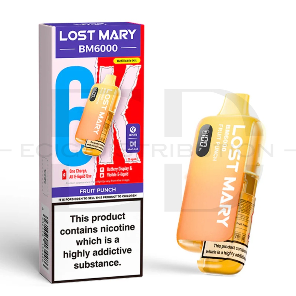 Lost Mary BM6000 Pod Kit - Fruit Punch | BRIGHT PROGRESS LTD